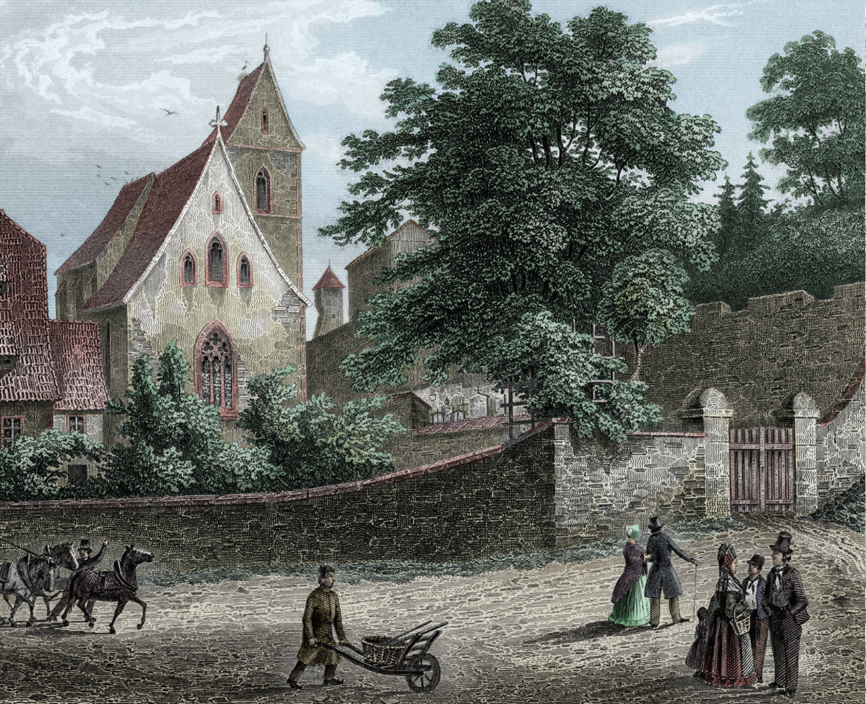 fuehrung ueber den kirchhof st.alban