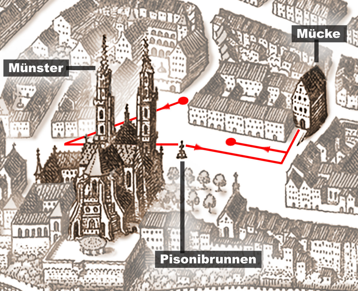 rundgang um den muensterplatz