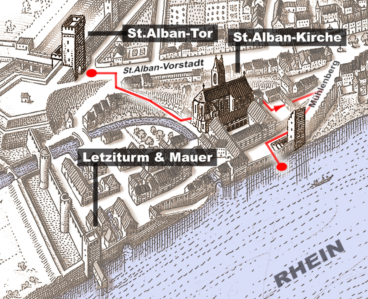 frauenrundgang ueber den muensterhuegel