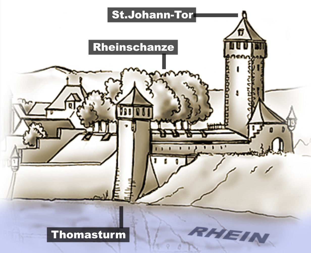 rundgang um der stadttor